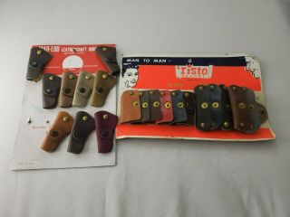Vintage Leather Risto Brands Key Case Mar Lou Leathercraft Industries Nos