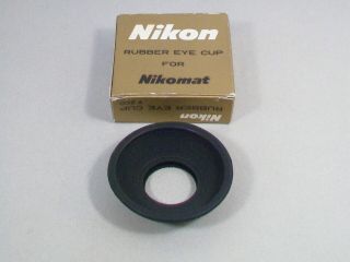 Nikon Vintage Rubber Eye Cup For Nikomat 35mm Camera ∙ Box