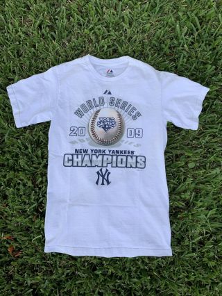 Vintage 2009 Mlb York Yankees World Series T Shirt
