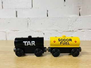 Sodor Fuel Tanker Tar Tanker - Thomas Wooden Railway Trains Vintage Ba No Name