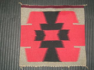 C1910 Antique Navajo Germantown Rug Weaving Native American Indian No R &.  99c