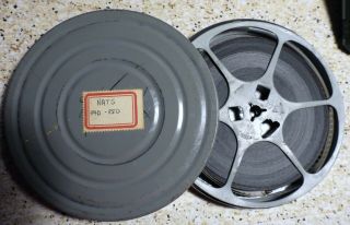 Vtg 1940s Wwii 8mm Home Movie Film Naval Air Transport Service Planes Pilots