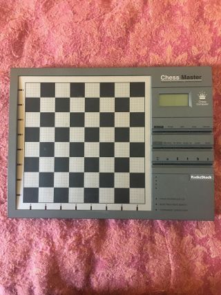Radio Shack Master Chess Computer,  Vintage Game (repair,  Needs Bat)