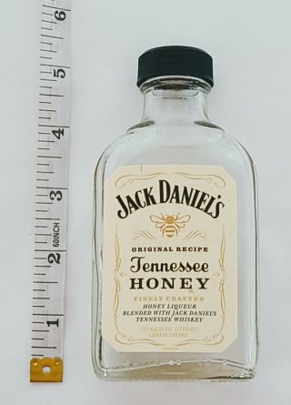 Vintage Empty Liquor Bottle Jack Daniels 100ml Tennessee Honey Whiskey Bottle