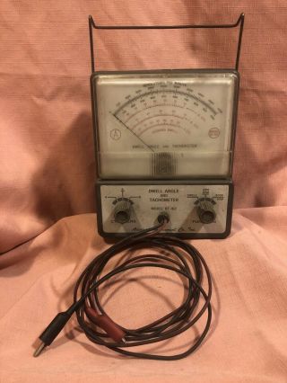 Vintage Dwell Angle And Tachometer Model Bt - 162 Accurate Instrument Co. ,  Inc.