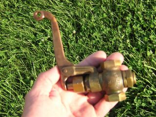 3/8 " Powell Steam Whistle Valve / Traction Engine