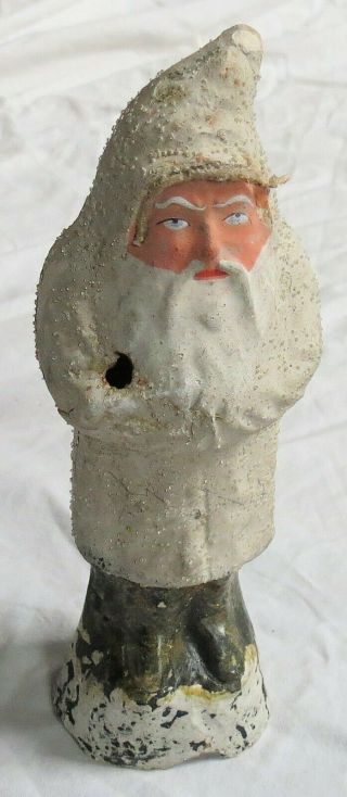 Belsnickle Santa Figurine Vtg Old Antique