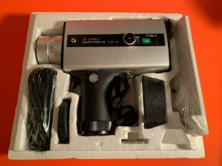 Yashica Electro 8 Ld - 4 8 Vintage Movie Camera F 1.  8 9 - 36 Mm Zoom