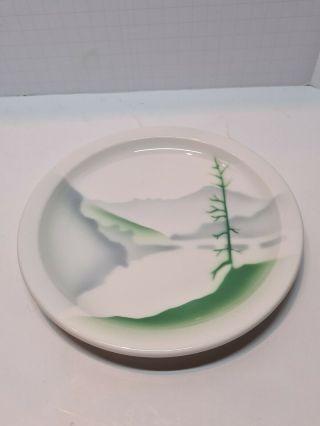 Railroad China - Great Northern Glory Of The West Pattern - Small Plate