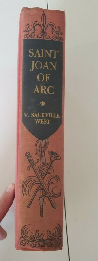 Vintage Hardcover Book Saint Joan Of Arc By V Sackville - West 1936