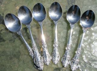 Baton Rouge 6 Dinner / Soup Spoons Vintage Northland Stainless Japan Flatware