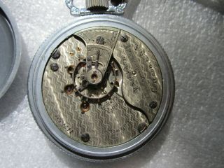 Rare Antique Paillard Non Magnetic Watch Co.  Spartan Railroad Pocket Watch