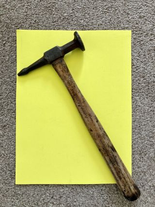 Sykes - Pickavant S - P 566 Panel Beating Hammer Planishing Vintage Tools Round