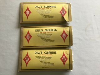 Vintage 3 Packages Of Dill’s Pipe Cleaners.  Tobacco A Memorabilia,  Pipe Smoking