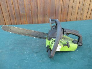 Vintage Poulan 2300 Chainsaw Chain Saw With 14 " Bar