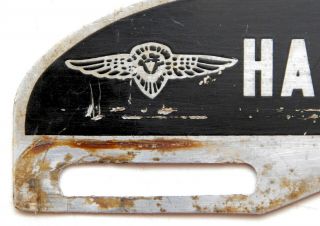 VINTAGE BUTLER KENTUCKY HARDY MOTOR SALES PLYMOUTH LICENSE PLATE TOPPER 2