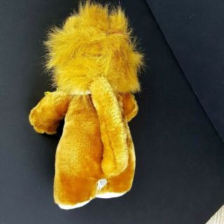 Delta Airlines Dusty the Delta Air Lion Plush Stuffed Animal Vintage Brown 3