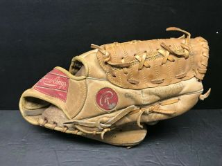 Vintage Rawlings Gj90 Reggie Jackson Baseball Glove Infielder Glove