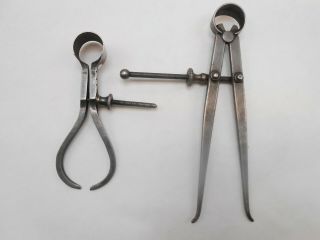 Calipers,  small vintage,  two pair 2