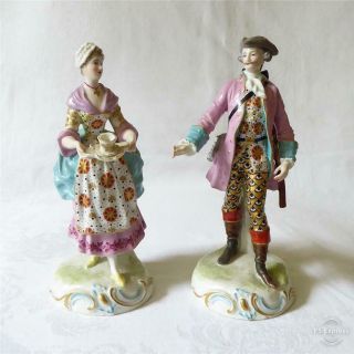 Fine Antique 19th Century Continental Porcelain Figures