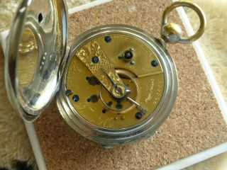 18 Size American Waltham Appleton Tracy & Co.  Model 1857 Key Wind Pocket Watch