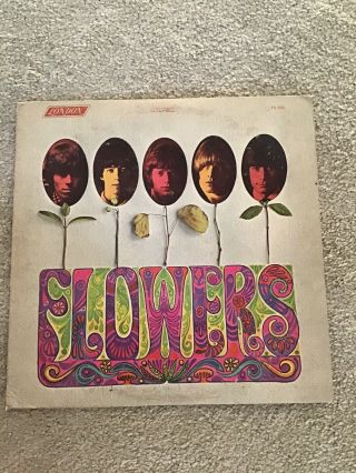 Flowers The Rolling Stones Vintage Vinyl Lp Record Album & Sleeve Ps509 London