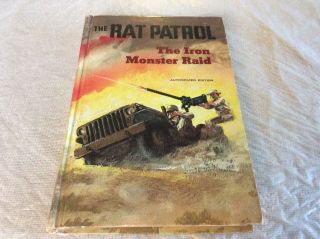 Vintage Books The Rat Patrol 1968 and The Space Eagle 1967 TV Editions 2