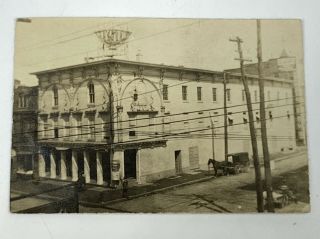 Found Photo Found Photograph Vintage 1907 Mystic Theatre York Pa