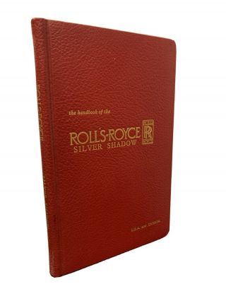 1966 Rolls Royce Silver Shadow Owners Handbook 66