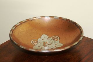 Antique Hugh Wallis Copper & Pewter Bowl - Arts & Crafts