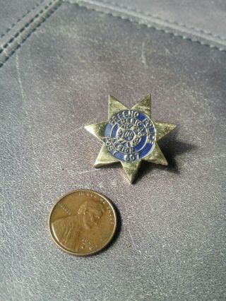 Vintage Fresno Police American Legion Post 607 Pin. 2
