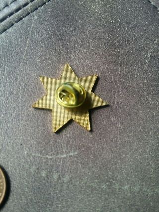 Vintage Fresno Police American Legion Post 607 Pin. 3
