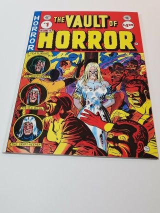 Vintage Comic Book,  The Vault Of Horror,  Ec Classic Covers,  1,  1986