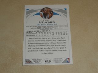 2004 - 05 Topps Chrome Refractor 166 Dwight Howard Rookie RC 2
