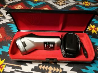 Vintage Norelco Philips Model Hp1328 Electric Shaver W/case - Tested/no Charge
