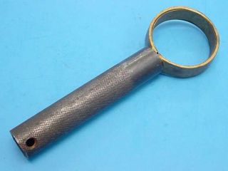 Vintage Brass And Steel Drill Handle Tool
