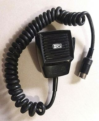 Vintage Realistic Rs 21 - 1172 Handheld Cb Radio Microphone 5 Pin Radio Shack