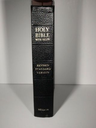 1952 Vintage Holy Bible Thomas Nelson & Sons Revised Standard Version Nz4uj