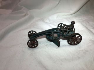VINTAGE AC WILLIAMS ROAD GRADER CAST IRON PULL TOY SEE MORE THIS WEEK - NO RES 3