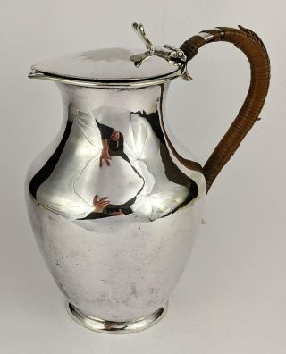 C.  F.  A Voysey Style Arts & Crafts Silver Plate Water Jug C1910