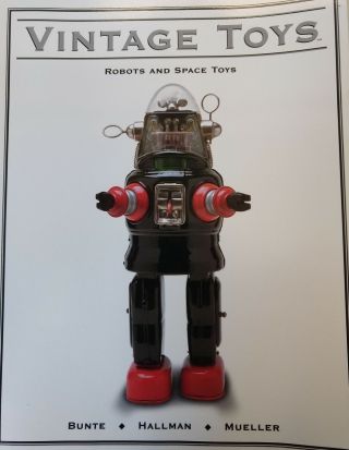 Vintage Toy Robot Collecting Book.  Soft Cover 196 Pages : Robots And Space Toys