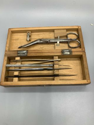 Vintage Medical Biology Kit