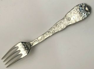 Chrysanthemum by Tiffany & Co.  Sterling Silver Luncheon size Fork 6.  75 ' 2