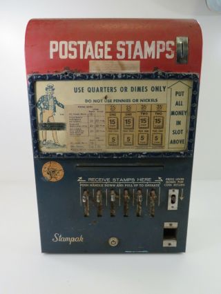 046 - Vintage Stampak U.  S.  Postage Stamp Vending Machine