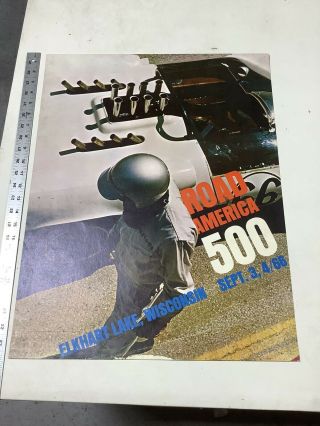 2 Road America June Sprints 500 Originalposters 1966 1967 Elkhart Lake 0714 - 14