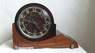 Art Deco Enfield Dual Chime Mantel Clock.  Whittington/westminster.  Order