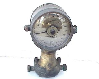 Large Antique Neptune Water Meter W Electric Hook Up