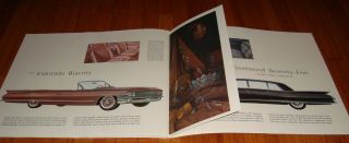 1961 Cadillac Full Line Prestige Deluxe Sales Brochure Series 60 62 75 2