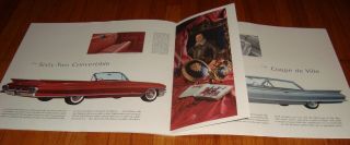 1961 Cadillac Full Line Prestige Deluxe Sales Brochure Series 60 62 75 3