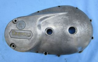 Triumph 750 Motorcycle Primary Cover T140 Bonneville Tr7 Tiger Oil In Frame 70s